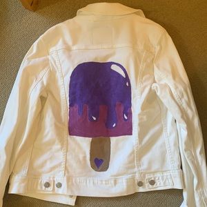 Hand Painted Jean Jacket